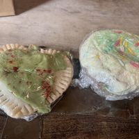 Poptart and muffin   at Peace on Earth in Provo