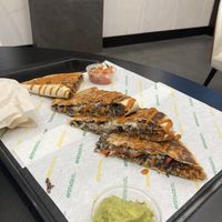 Vegan quesadillas  at Avotaco in Ta Xbiex