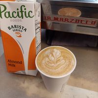 XOXO Latte made with Almond milk ~ ✨️🔥💯 at Love Muffin Cafe in Moab