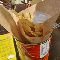 chips at POW - The Vegan Pizzeria in Copenhagen