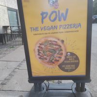 new pizza at POW - The Vegan Pizzeria in Copenhagen