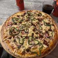   at Jonny Como Pizza in Playa Del Carmen