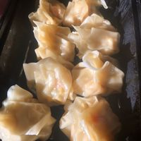 Shumai dumplings at Vegi Wokery in Cerritos