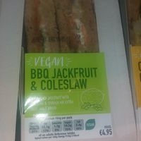 Vegan sandwich at Insomnia Coffee Company - Heuston Station in Dublin