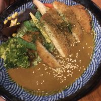 Tonkotsu curry (vegan) at Hǎo Quán Chéng in Taichung