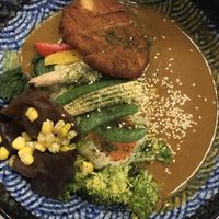Tonkotsu curry (ovo-vegetarian) at Hǎo Quán Chéng in Taichung