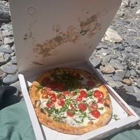   at Pizzeria del Ponte in Genoa