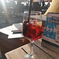 Sangria at El Niño Beach Club in The Hague