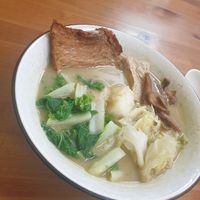 8/10 The mash on this ramen did slap though at Lóng Chú Shū Shí in Taichung