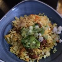 Vegan nasi goreng  at The Lounge in Penrith