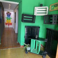 Waiting area at Koala Express in Chihuahua