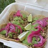 Tacos at Koala Express in Chihuahua