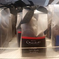 More chocolate Buttons at Hotel Chocolat in Cardiff