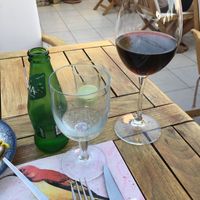 good wine  at Mezetaryen in Kas