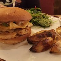 Mexican Vegan Burguer at Margarito in Bilbao