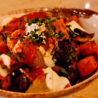 Tubérculos bravos at Margarito in Bilbao