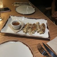Muy muy ricas las gyozas at Margarito in Bilbao