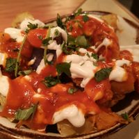 Tuberculos bravas at Margarito in Bilbao