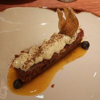 Carrot cake (vegetariano) at Margarito in Bilbao