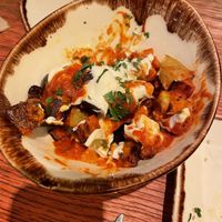 Bravas starter  at Margarito in Bilbao