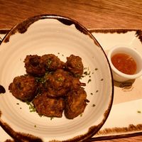 Vegan balls  at Margarito in Bilbao