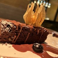 Vegan brownie  at Margarito in Bilbao