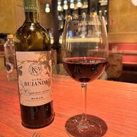 Organic Rioja red wined at Margarito in Bilbao