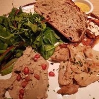 Heura, babagaboush, boniato at Margarito in Bilbao