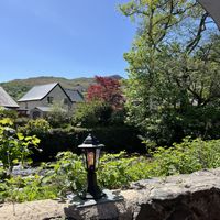 View from terrace   at Hebog in Caernarfon
