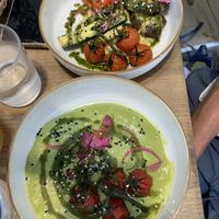 De voorgerechten   at La Cantine in Honfleur