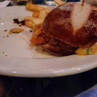 Vegan Burger slider at Sweet Lorraine's Jazz Club in New Orleans
