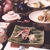 Kaiseki dinner at Kashiwaya Ryokan in Gunma