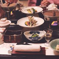 Kaiseki dinner at Kashiwaya Ryokan in Gunma