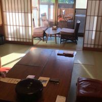 View from inside Kame room at Kashiwaya Ryokan in Gunma