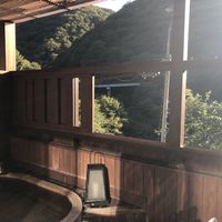 Private onsen in Kame room at Kashiwaya Ryokan in Gunma