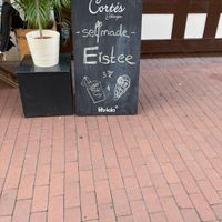 Eis tea at Cortés in Gottingen