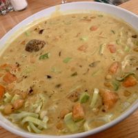  chickpea & leek stew at apex in Gottingen