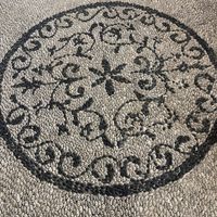 Decor at Roof Burger Lab in Rhodes