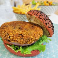  at Roof Burger Lab in Rhodes