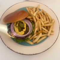 Vegan Burgerr  at Roof Burger Lab in Rhodes