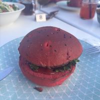   at Roof Burger Lab in Rhodes