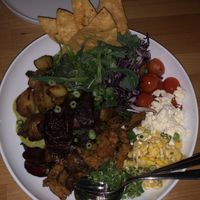 Chorizo Bowl at Frankie We Salute You! in Kelowna