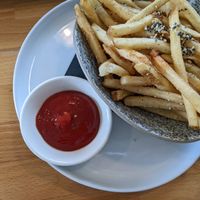 Skinny sesame fries at Frankie We Salute You! in Kelowna