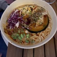 Pumpkin Ramen  at Frankie We Salute You! in Kelowna