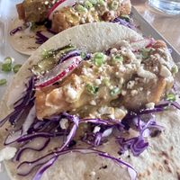 Celeriac tacos 🌮🌮  at Frankie We Salute You! in Kelowna