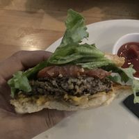 Frankie Cheeseburger  at Frankie We Salute You! in Kelowna