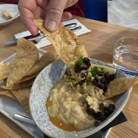 Sweet Corn queso  at Frankie We Salute You! in Kelowna