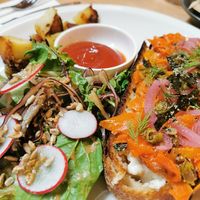 Carrot Lox at Frankie We Salute You! in Kelowna