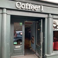 Front door  at Coffee #1 in Brecon