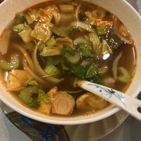 Tom Yum soup   at The Thai Bistro in El Centro